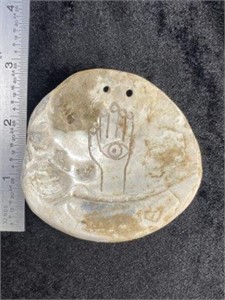 Engraved Shell Gorget