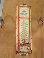 Vintage Woodsen County Co-op Thermometer