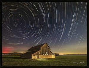 Bruce Hogle "Star Trails by Moonlight"