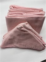 Box 6 of Pink Hand Towels & Washcloths
