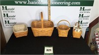 4-Longaberger Baskets