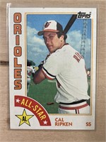 Cal Ripken Jr. 1984 Topps All Star