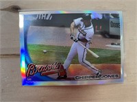 Chipper Jones 2010 Chrome Refractor