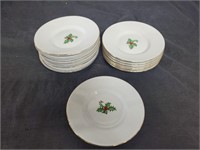 25 Piece Home For The Holidays Cups & Plates