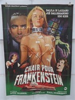 Andy Warhol's Frankenstein 47" x 63" French Poster