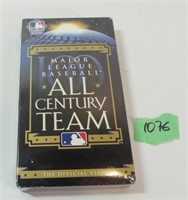 MLB All Century Team VHS 1999 - sealed