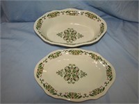 Serving Bowl & 12" Plate