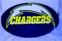 18" Wide Layered Plastic San Diego Chargers Sign