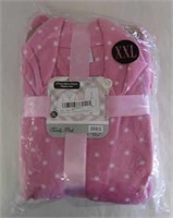 New XXL Pink Fleece Pajama Set