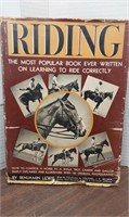 1939 Riding by Benjamin Lewis. Hardback book