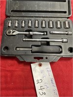 1/4" drive socket set  3/16"-1/2"