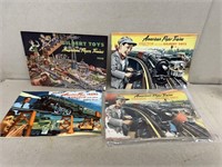1950s Gilbert toy American flyer train catalogs
