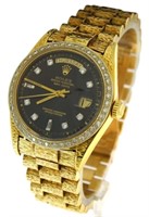 Rolex 18kt Gold 1803 Day-Date 36mm President Watch