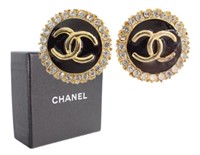 Chanel Coco Mark Clip-On Earrings