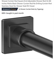 MSRP $25 Shower Curtain Rod