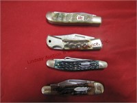 4 pocket knives: 1 no name "Just Another Day n