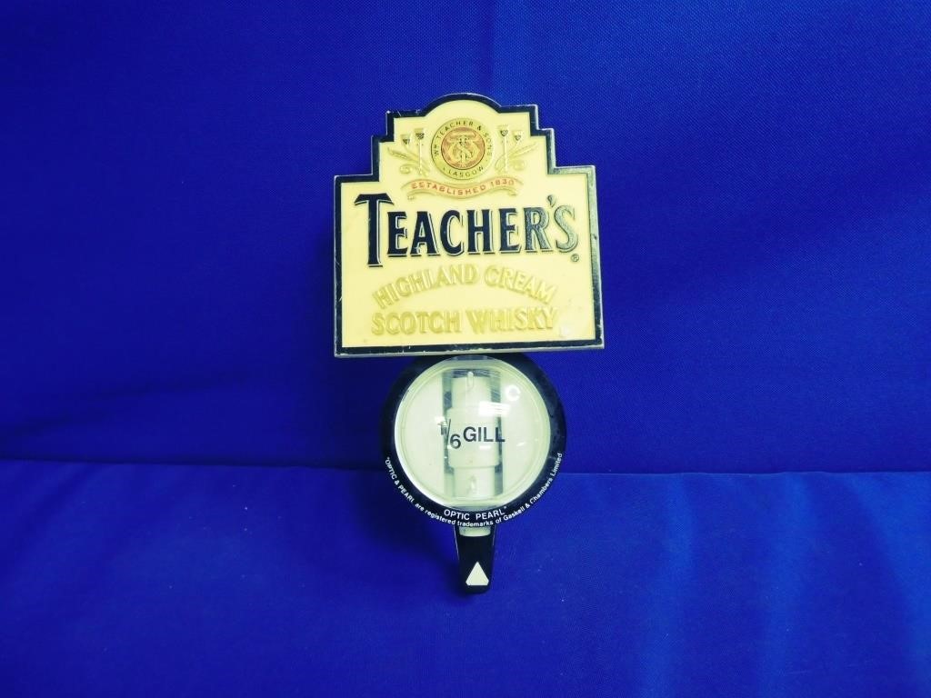 Teacher's Highland Cream Scotch Whisky Dispenser