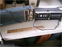 Two Vintage Clock Radios