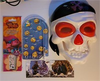 Pirate Mask, Pinball, Marvel Cards & Stickers