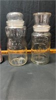 1981 & 91 planters jars