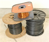 3 Assorted Spools of Wire