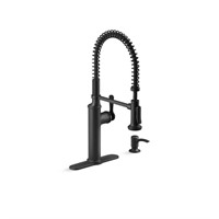 $299  Pro-Style Pull Down Faucet, Matte Black