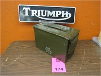 Metal Box and Metal Triumph Sign