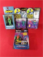 Four Batman Action Figures