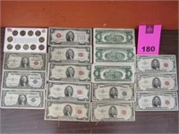 Large Lot of Antique Currency