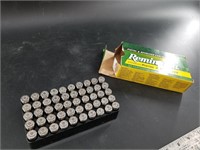 Box of pistol and revolver cartridges Remington 45