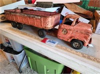 Vintage Buddy L Freight Hauler Trailer