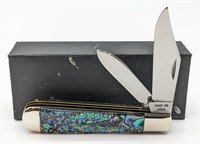 1974 Case XX Custom Abalone Uneven Jack Knife