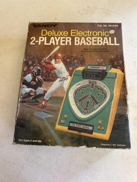 Tandy deluxe electronic 2- player baseball