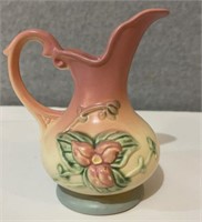Hull wildflower Art Pottery pitcher / vase