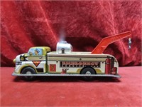 Marx Tin friction 14" Emergency service truck.