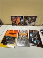 Lot of 5 SciFi Comics & Mags Cinefex Cars