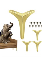 OneDream Gold Dresser Metal Furniture Legs - 7