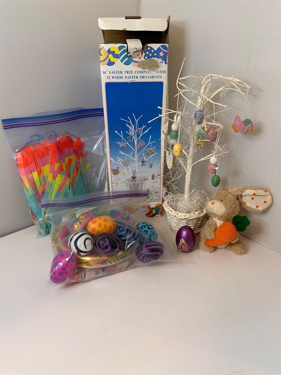 Easter tree with ornaments