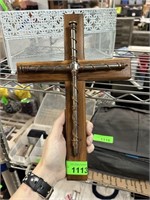 LARGE CROSS MADE FROM LARGE NAILS