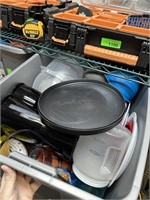 LARGE LOT OF MISC KITCHEN ITEMS
