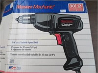 MasterMechanic 3/8 Variable Speed Drill