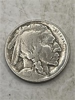 (E) 1913 Buffalo Nickel 5 Cents Coin