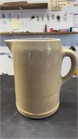 Pottery co pitcher 8.5 in tall