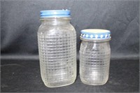 2 JFG COFFEE JARS