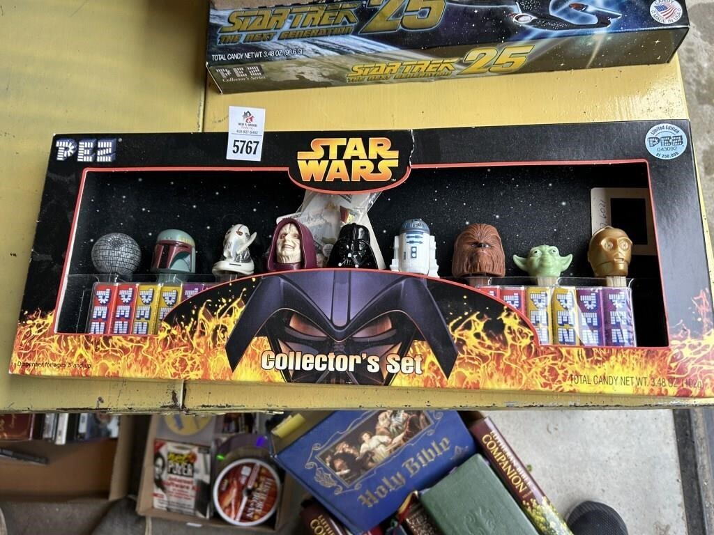 Star Wars Collectors Pez Set