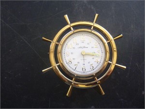 Ship's Wheel Clock