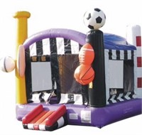 Sports Inflatable Bouncer Includes Blower