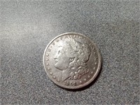 1890 O  Morgan silver dollar coin