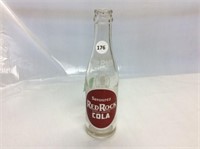 Red Rock Cola Pop Bottle 9" tall