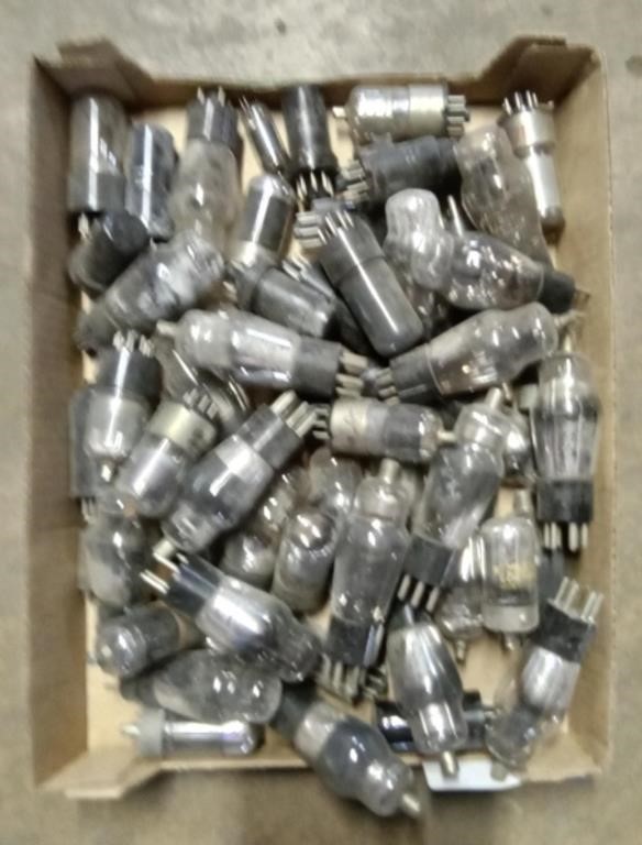 (N)  Lot of Used Radio Tubes